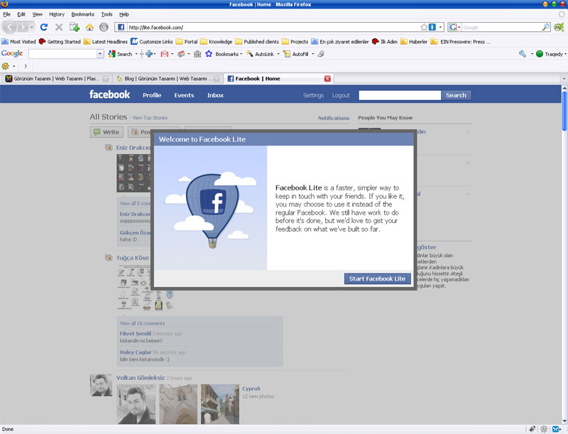 Facebook Lite