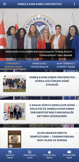 Onbeş Kasım Kıbrıs Üniversitesi