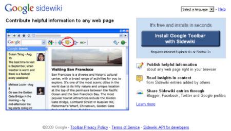 google-sidewiki